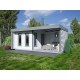 DOMEK MDN10 300x300cm z tarasem 300x300cm