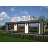 MDN10LUX domek 35m2 870x400cm 300323