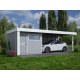 DOMEK MDN10 3x3m + GARAŻ TESLA 5x3m razem 8x3m 100523