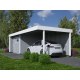 DOMEK MDN10 3x3m + GARAŻ TESLA 5x3m razem 8x3m 100523