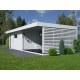DOMEK MDN10 4x4m + taras 4x4m razem 8x4m 230523