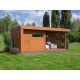 DOMEK MDN10 4x4m + taras 4x4m razem 8x4m 230523