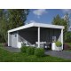 DOMEK MDN10 3x3m + GARAŻ TESLA 5x3m razem 8x3m 100523