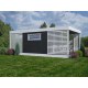 DOMEK MDN10 4x4m + taras 4x4m razem 8x4m 230523