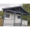 DOMEK MDDP12 5x5 taras 5x2 razem 5x7m 3-pokoje 100725