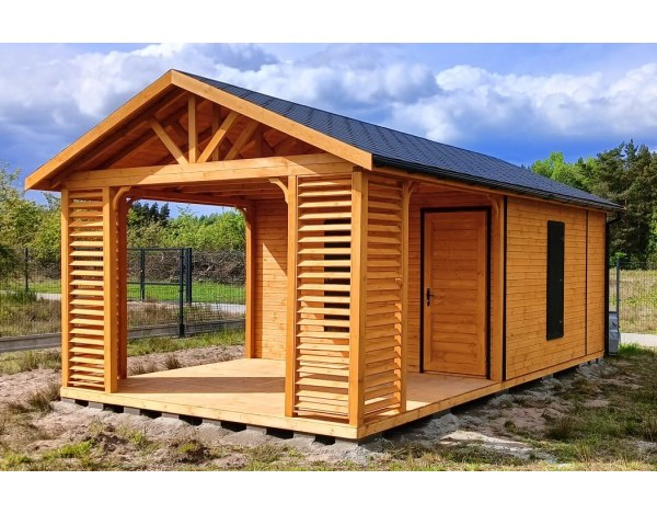 DOMEK MDDP10 5x5 taras 5x2 razem 5x7m 1-pokój 100725