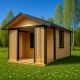 DOMEK MDN510 3x3m taras 3x2m razem 3x5m 060624