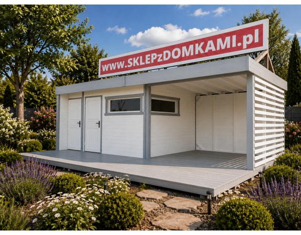 DOMEK MDN10 300x300cm z tarasem 300x300cm