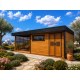 DOMEK MDN10BLACHA 3x4 + taras 3x4 razem 6x4m 300726