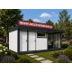 DOMEK MDN10BLACHA 3x4 + taras 3x4 razem 6x4m 300726