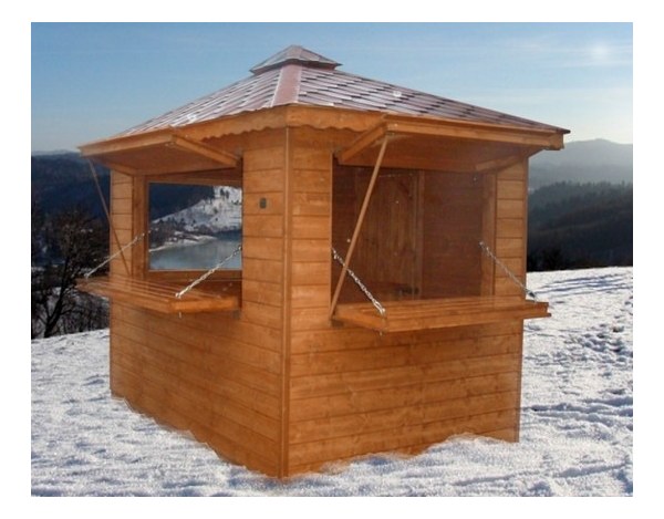 KIOSK - DOMEK HANDLOWY H3 300x200cm