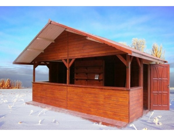 KIOSK - DOMEK HANDLOWY H4 600x250cm